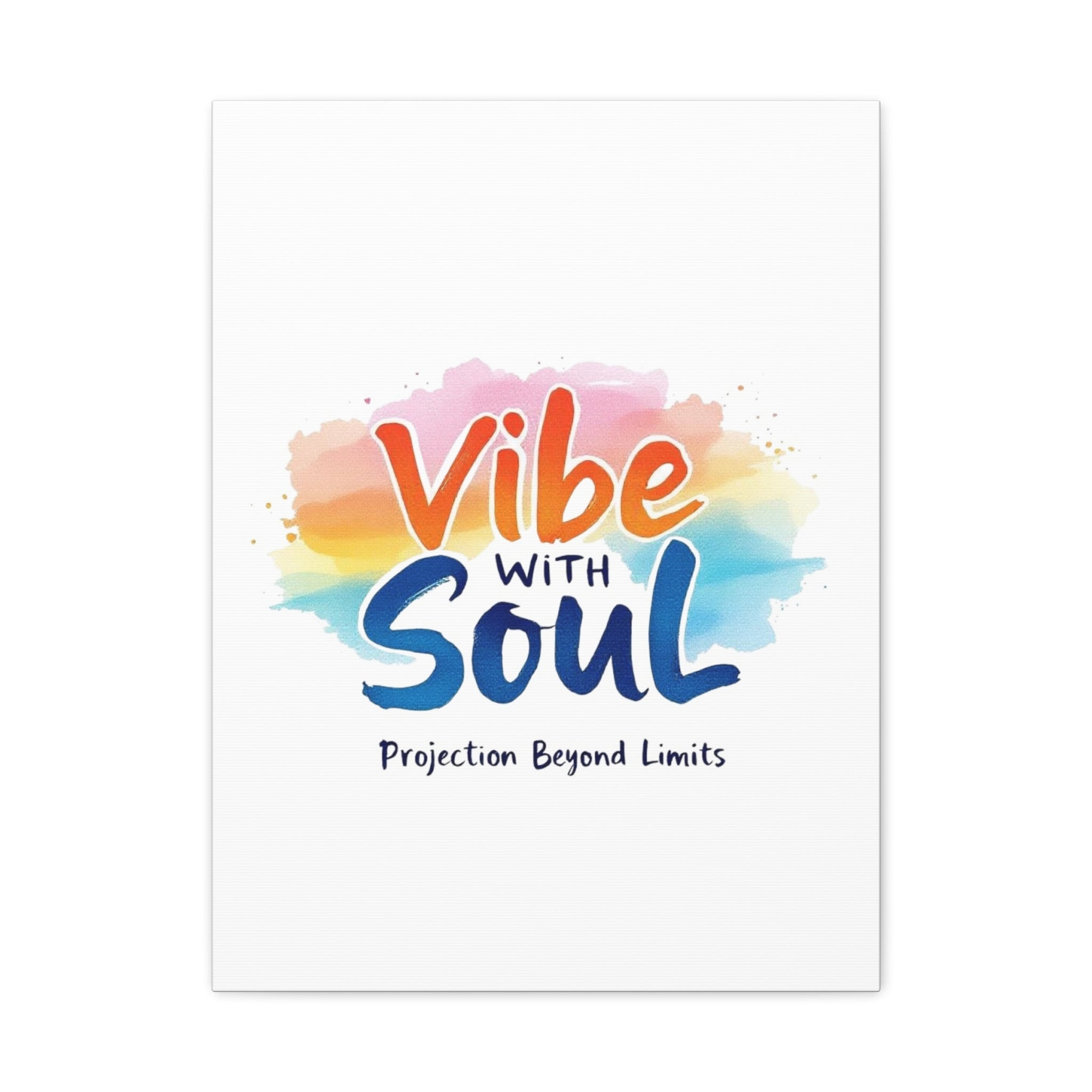 Canvas Art Vibe with Soul - Vibrant and colorful decor piece for modern artists.