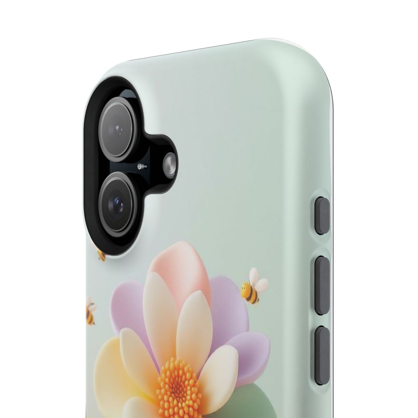 Phone Case Impact-Resistant, Calming 3D Flower Phone Case Impact-Resistant Case for Kids and Adults - Astral Signature