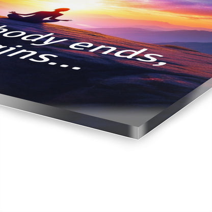 Astral Projection and Meditation Acrylic Prints by Astral Signature