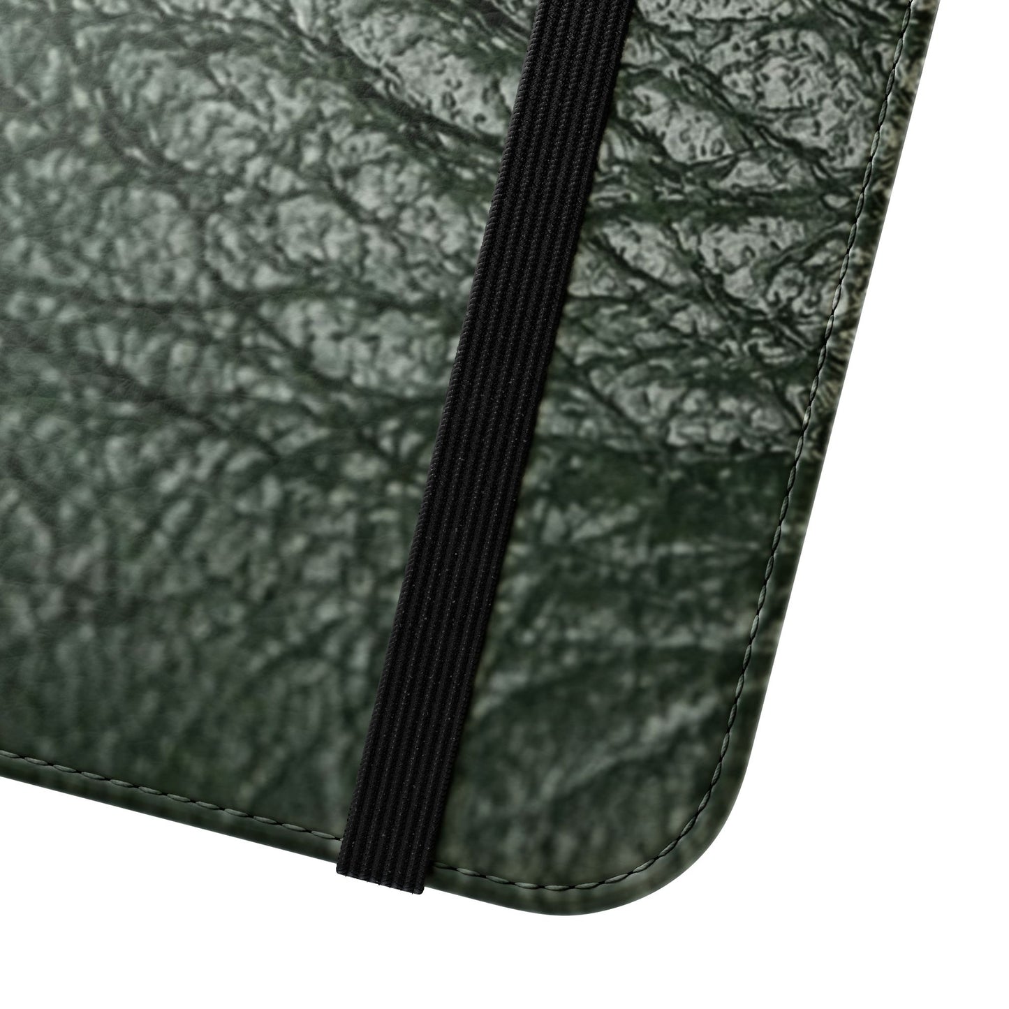 iPhone 16 Series  — Green Vintage Leather Flip Case | Astral Signature™ Edit