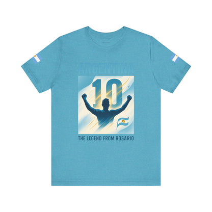 Argentina Legend from Rosario Team Tee - Casual Fashion T-Shirt, USA World Cup 2026 Limited Edition