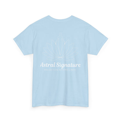 Camiseta com símbolo protetor Hamsa da Astral Signature - Astral Design