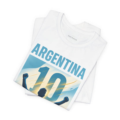 Argentina Legend from Rosario Team Tee - Casual Fashion T-Shirt, USA World Cup 2026 Limited Edition