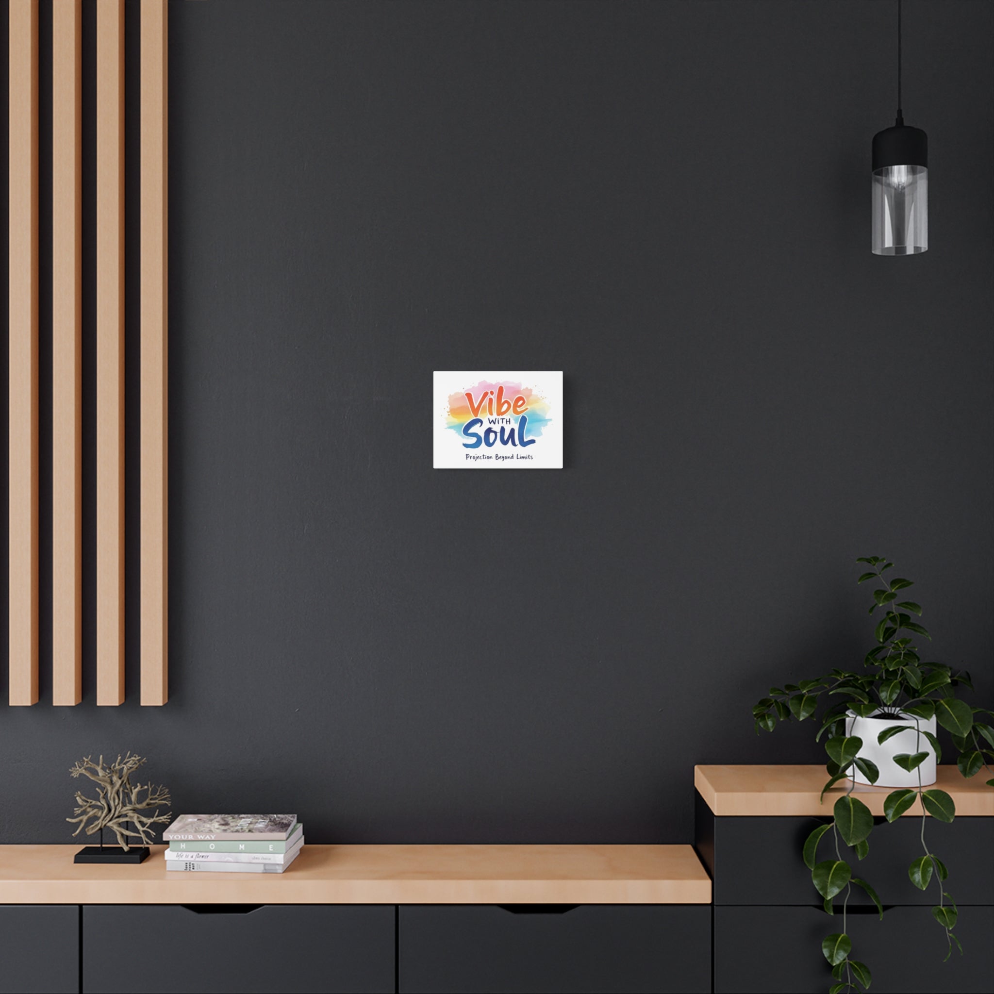 Canvas Art Vibe with Soul - Creative decor option for any trendy home.