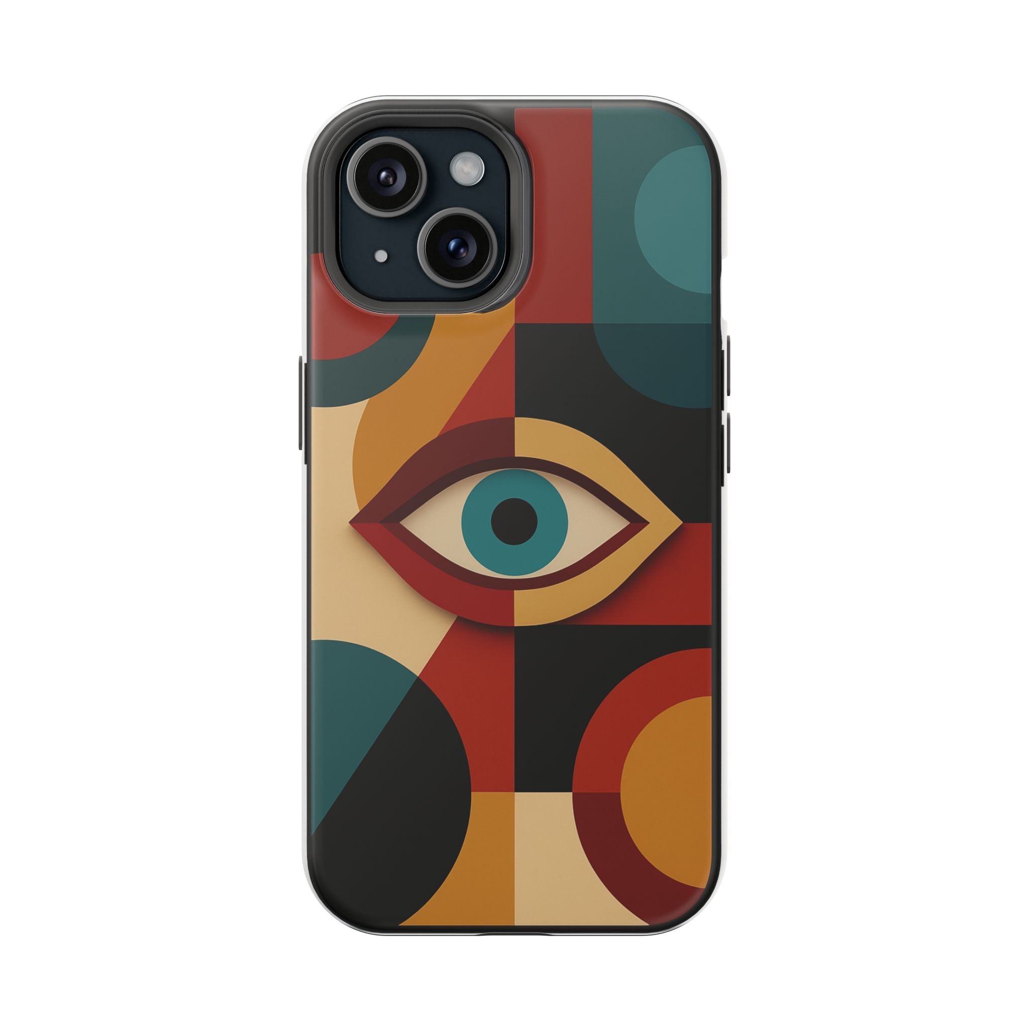 Close-up of an Astral Signature Spiritual Symbol Phone Case highlighting unique spiritual symbol design.