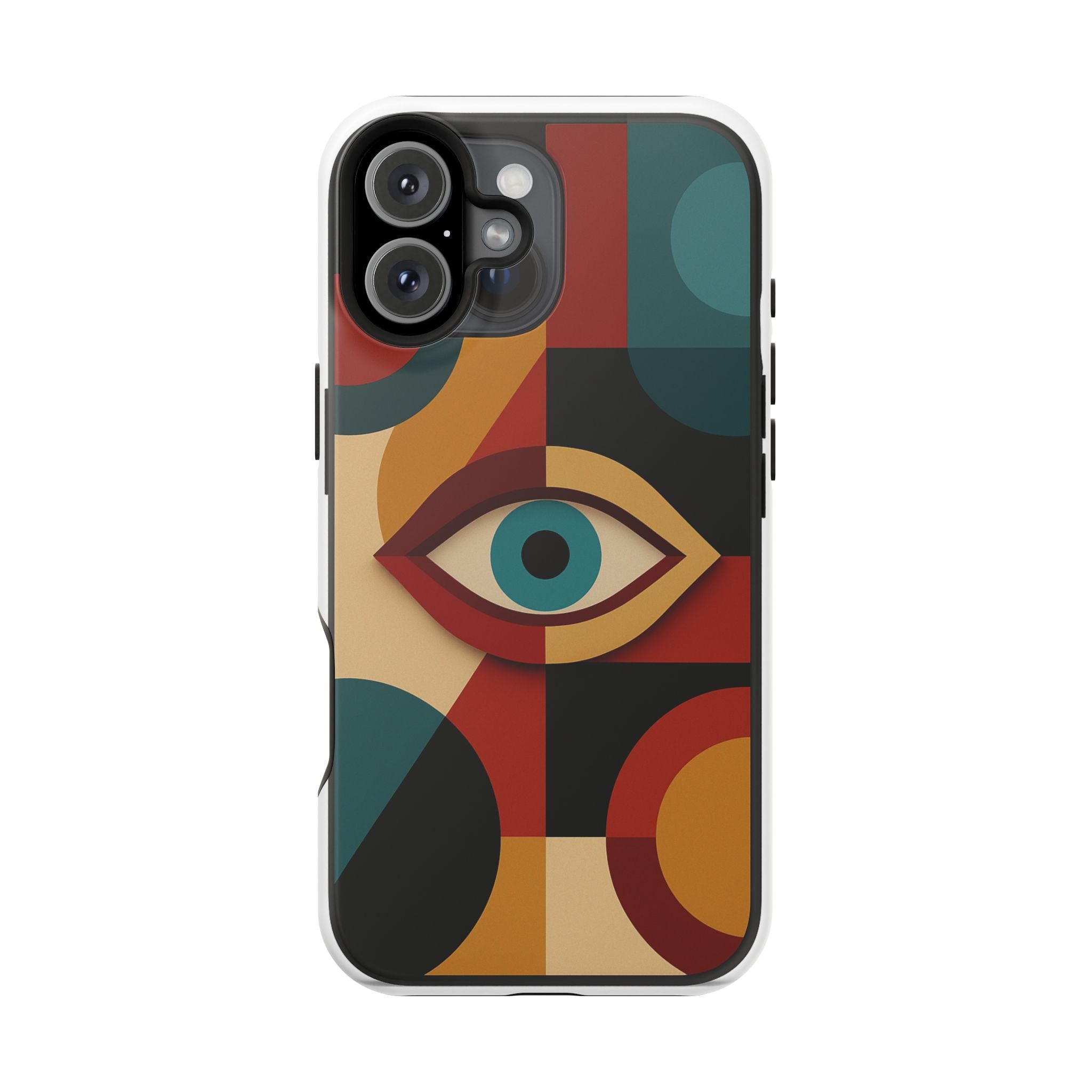Showcasing the impact-resistant features of Astral Signature Spiritual Symbol Phone Cases.