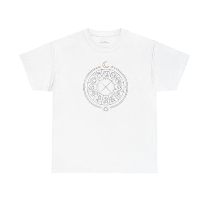 The Zodiac Tee - Unisex Jersey T-Shirt in lighter colors by Astral Signature