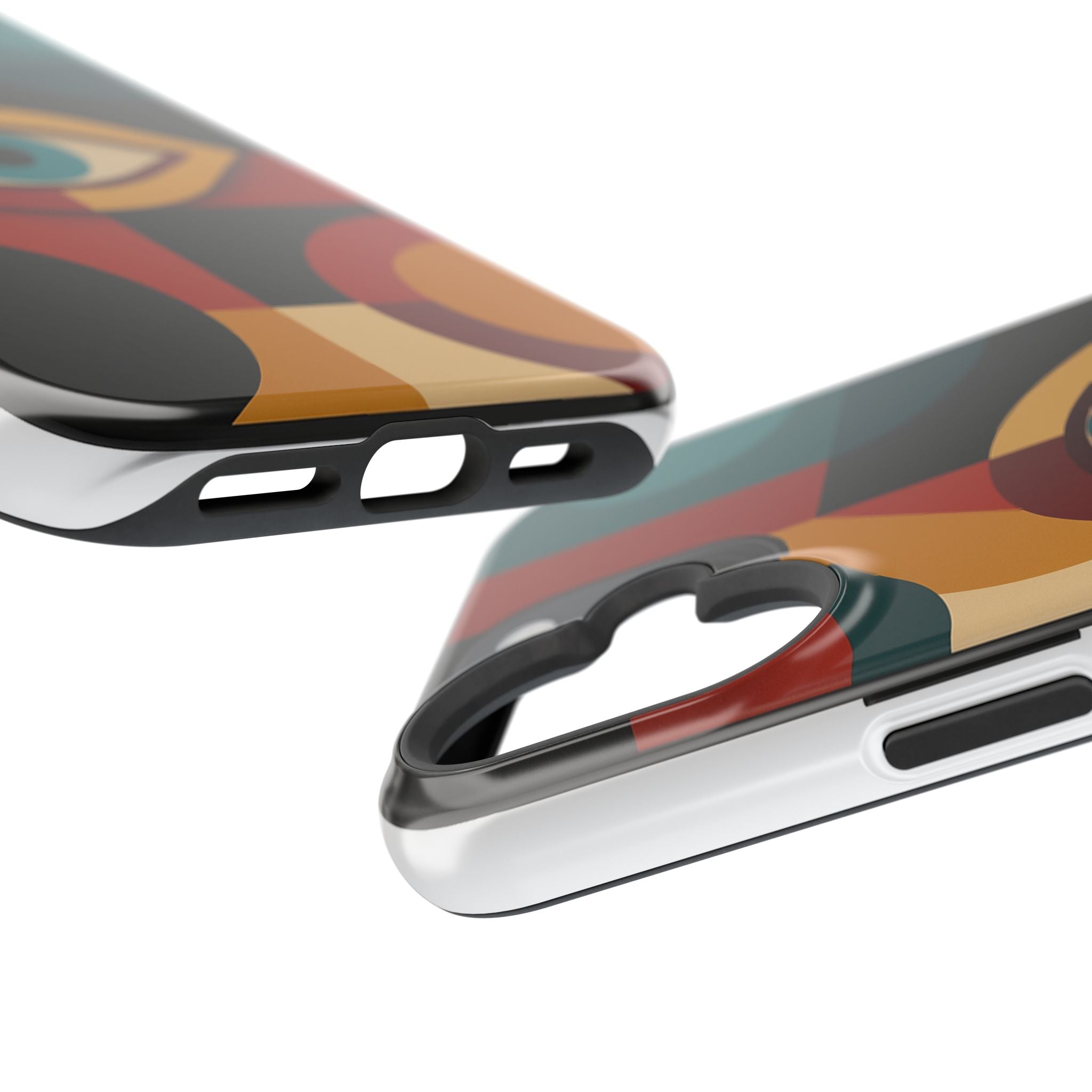 Astral Signature Spiritual Symbol Phone Cases - Impact-Resistant, Wireless Charging, Unique Designs