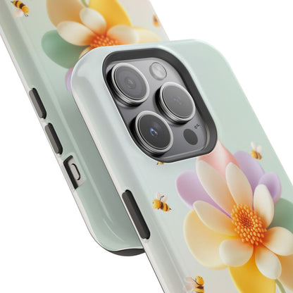 Phone Case Impact-Resistant, Calming 3D Flower Phone Case Impact-Resistant Case for Kids and Adults - Astral Signature