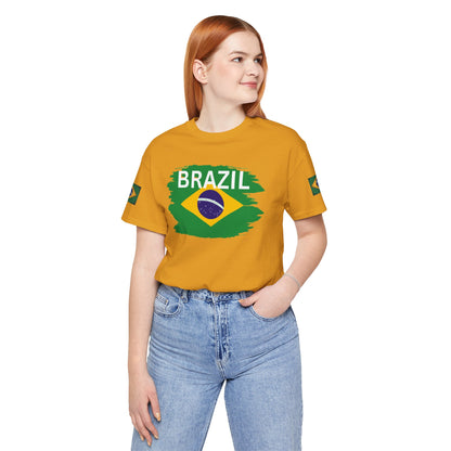 T-Shirt - GO BRAZIL Team Tee - USA World Cup 2026 Limited Edition