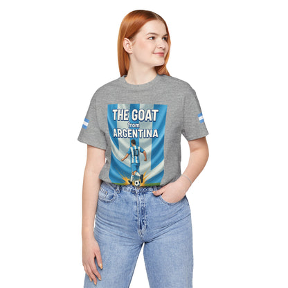 The GOAT from ARGENTINA Team Tee - Casual Fashion T-Shirt, USA World Cup 2026 Limited Edition