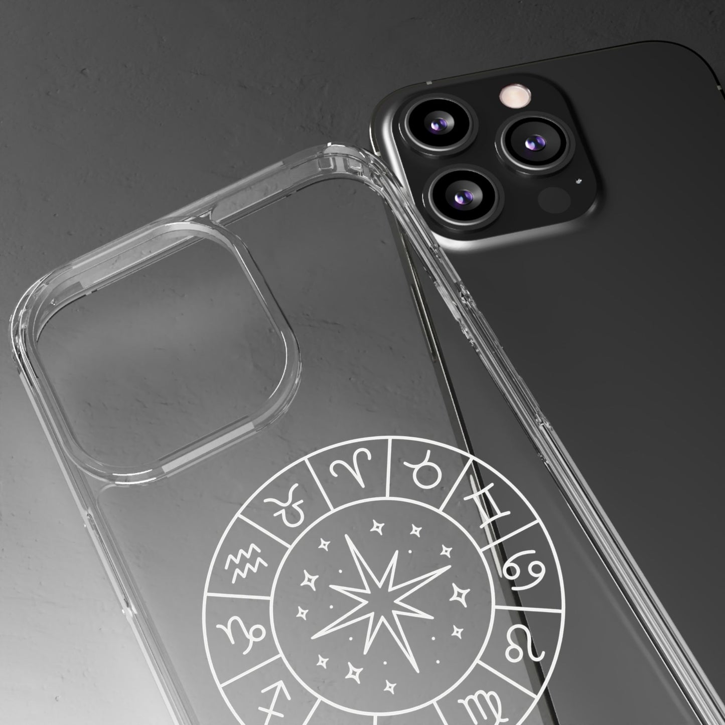 iPhone Clear Cases, ideal for darker iPhone colors - Astral Signature