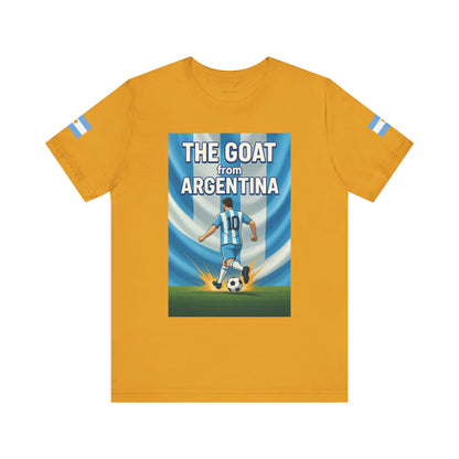 The GOAT from ARGENTINA Team Tee - Casual Fashion T-Shirt, USA World Cup 2026 Limited Edition