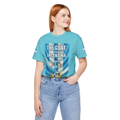 The GOAT from ARGENTINA Team Tee - Casual Fashion T-Shirt, USA World Cup 2026 Limited Edition