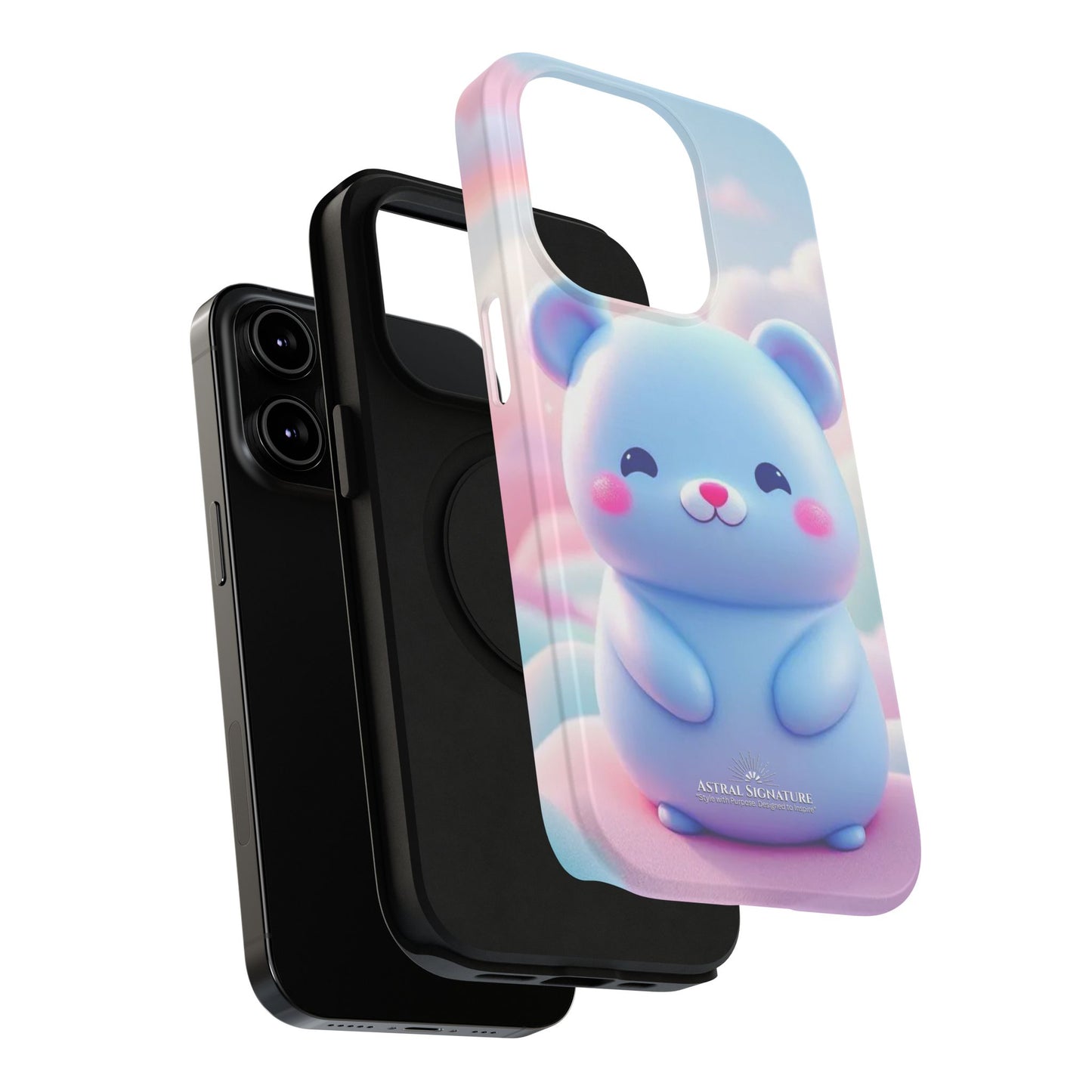 Phone Case Calming 3D Gummy Bear Phone Case Impact-Resistant Case by Astral Signature