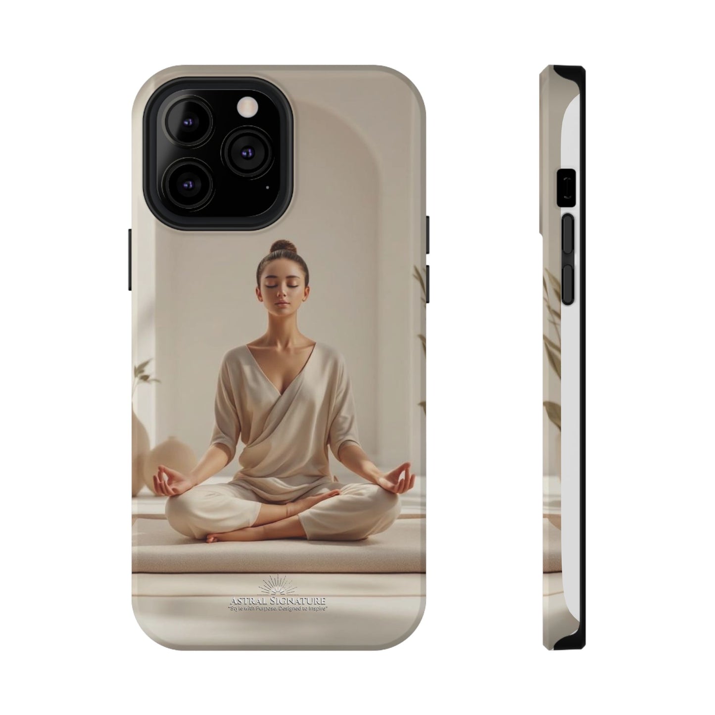 3D Yogi Phone Cases with Symbols and Protection, iPhone Cases with meaning by Astral Signature