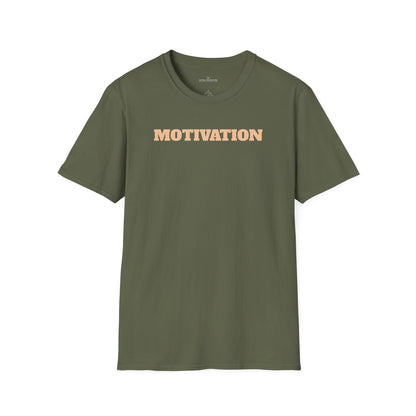 Motivation Tee, Essence Style Unisex Softstyle T-Shirt, White Label by Astral Signature