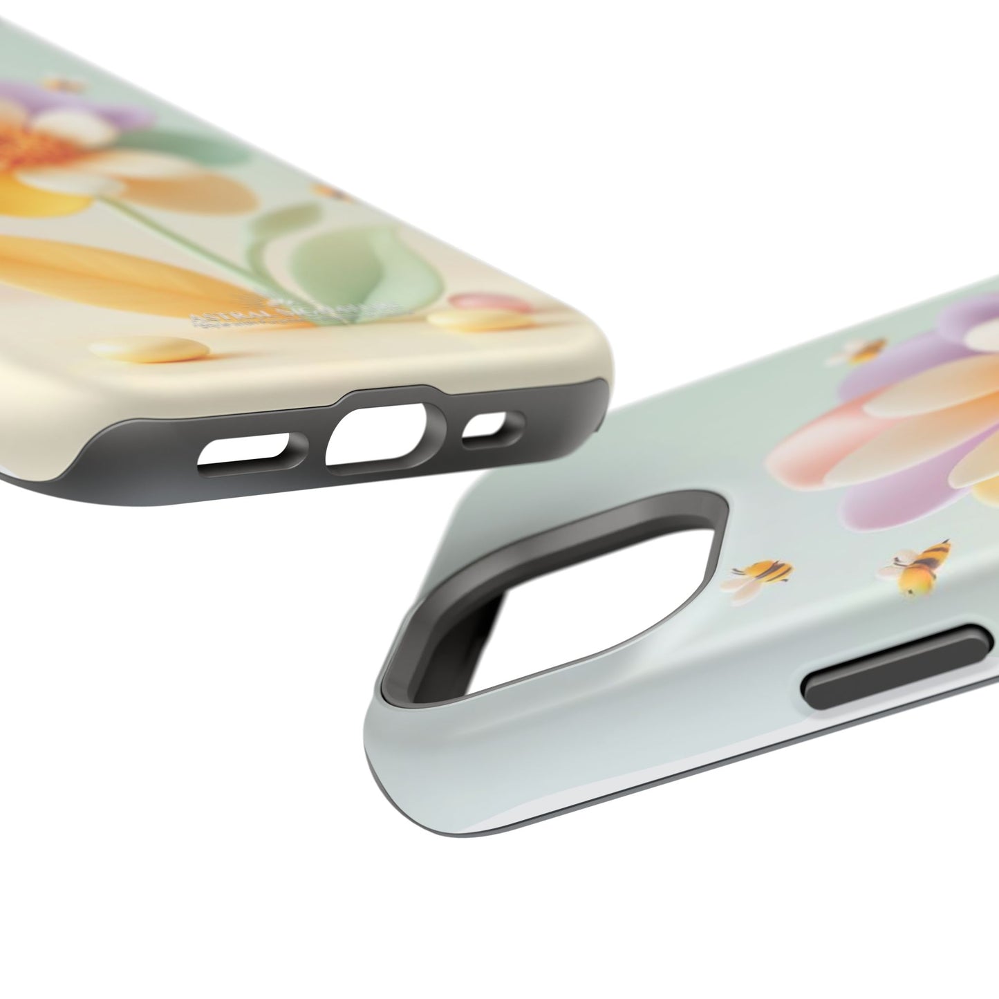Phone Case Impact-Resistant, Calming 3D Flower Phone Case Impact-Resistant Case for Kids and Adults - Astral Signature