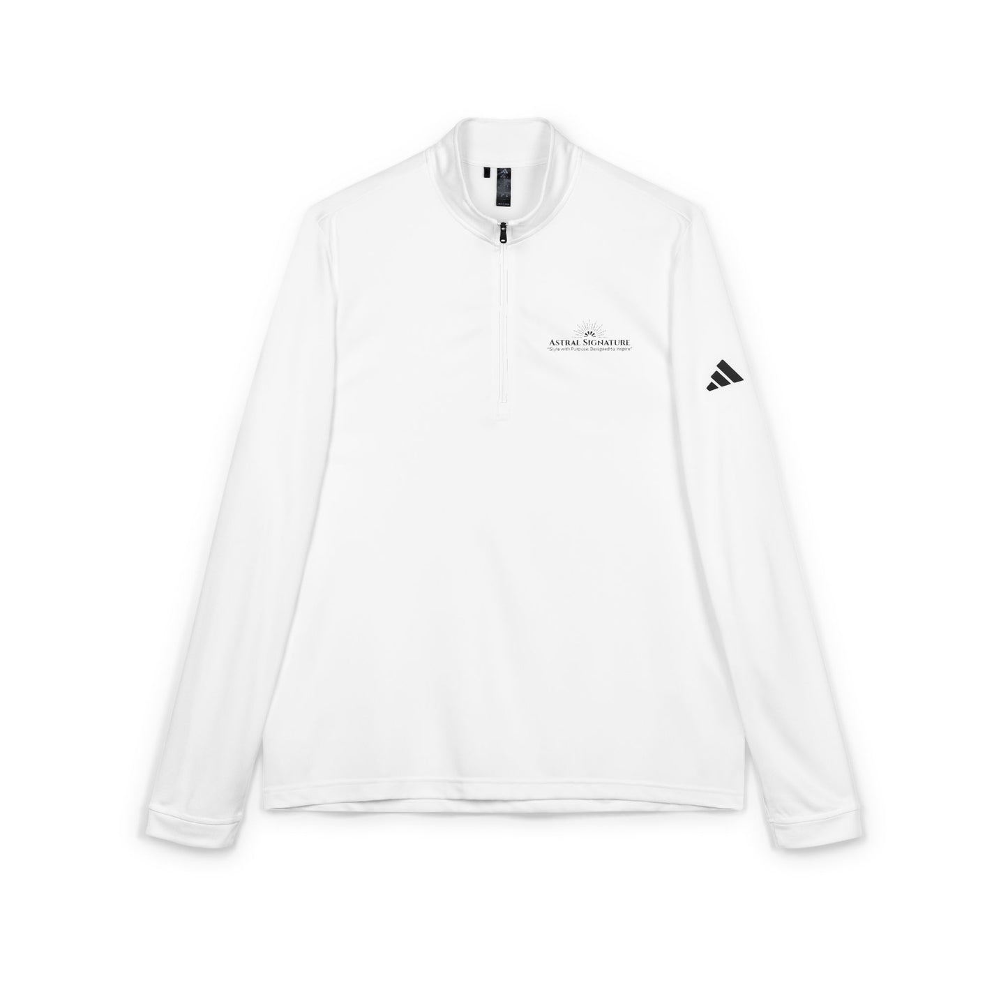Adidas x Astral Signature Quarter-Zip Pullover - Embroidered Lightweight Performance Top