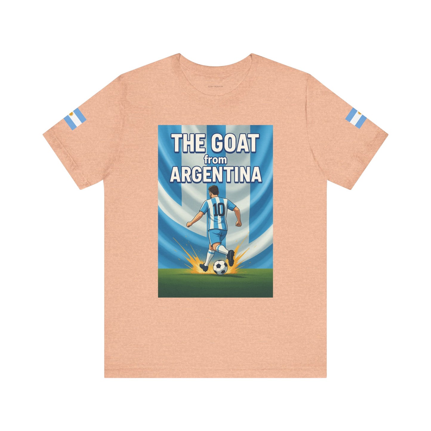 The GOAT from ARGENTINA Team Tee - Casual Fashion T-Shirt, USA World Cup 2026 Limited Edition