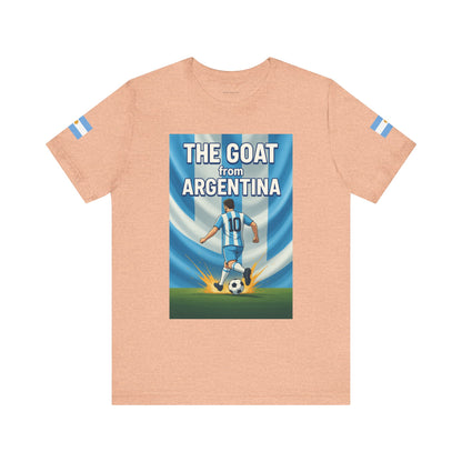 The GOAT from ARGENTINA Team Tee - Casual Fashion T-Shirt, USA World Cup 2026 Limited Edition