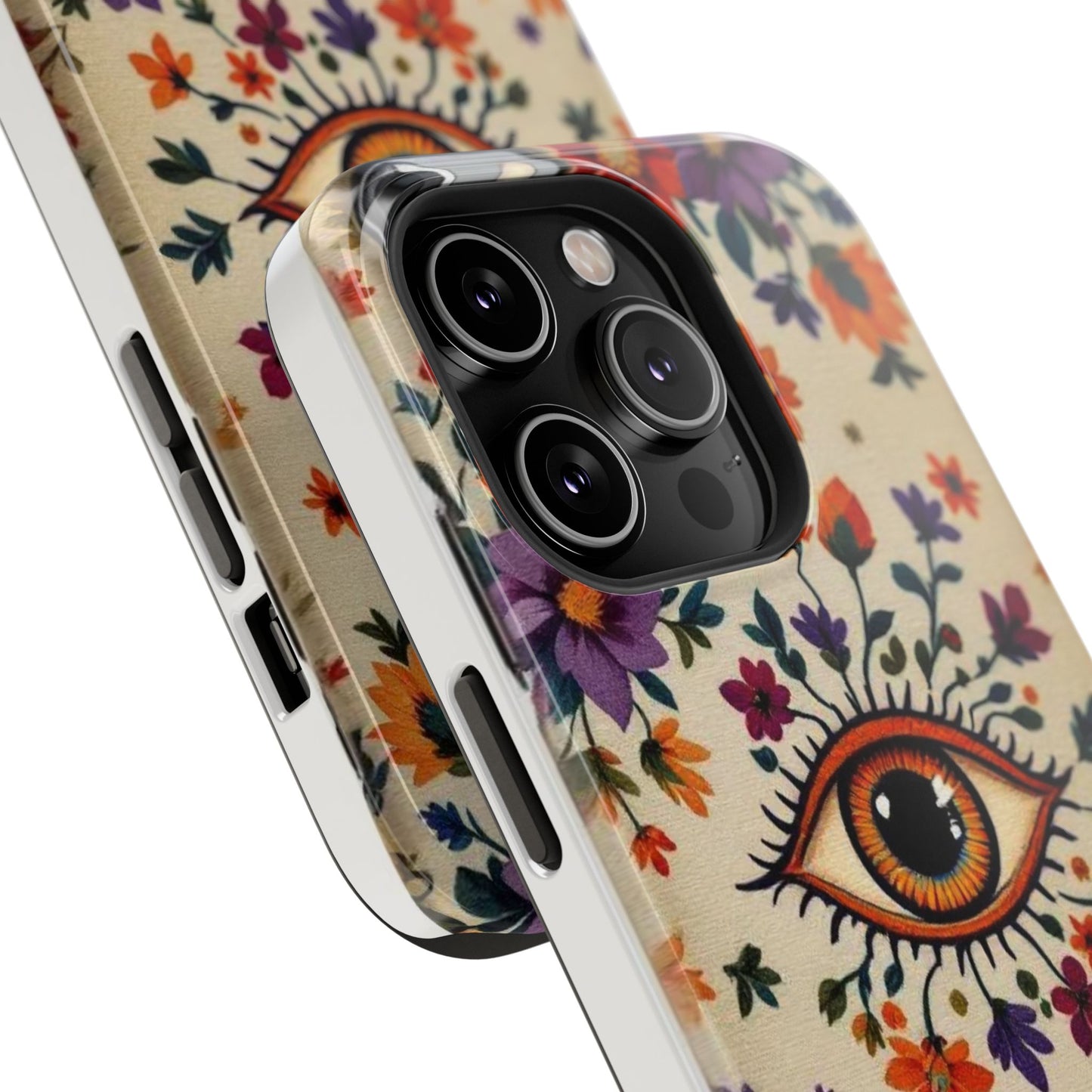 Phone Cases - Eye of God Symbol Impact-Resistant Case by Astral Signature