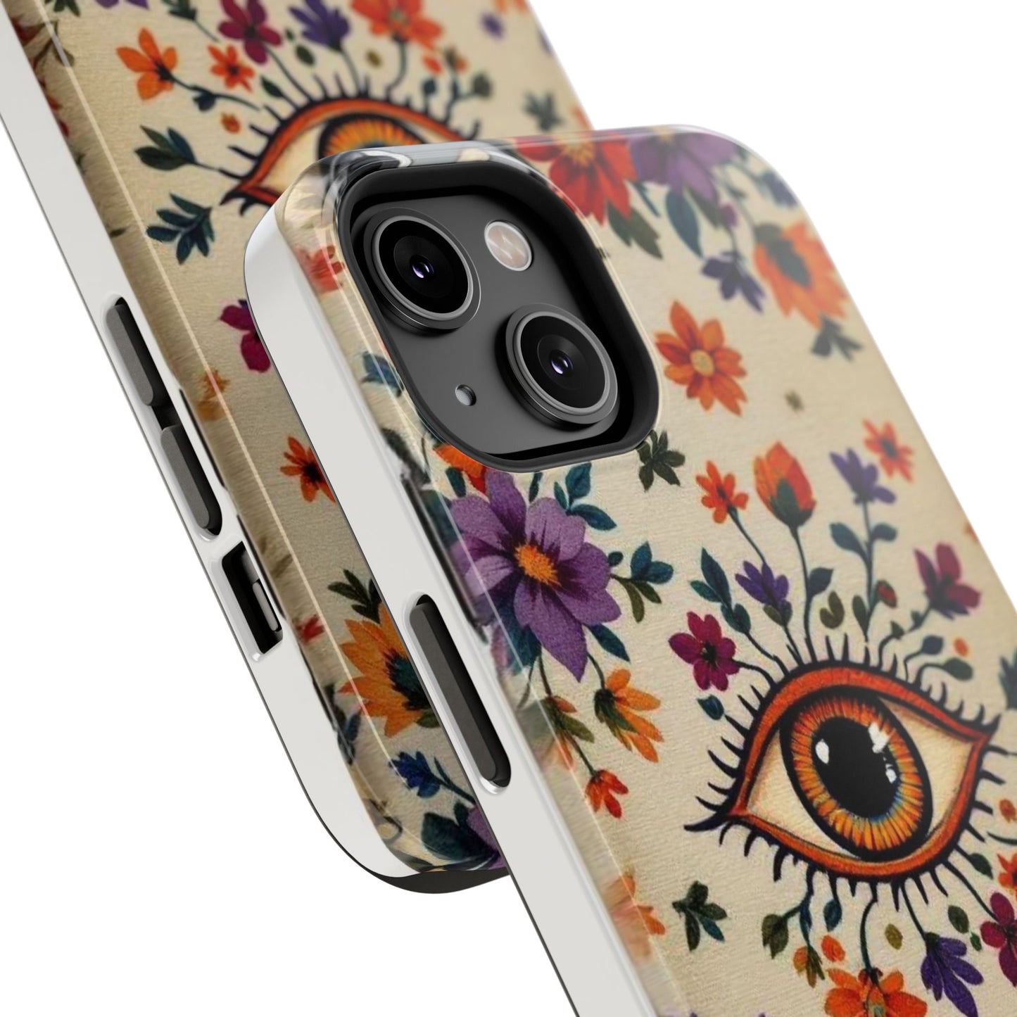 Phone Cases - Eye of God Symbol Impact-Resistant Case by Astral Signature