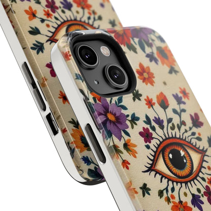 Phone Cases - Eye of God Symbol Impact-Resistant Case by Astral Signature