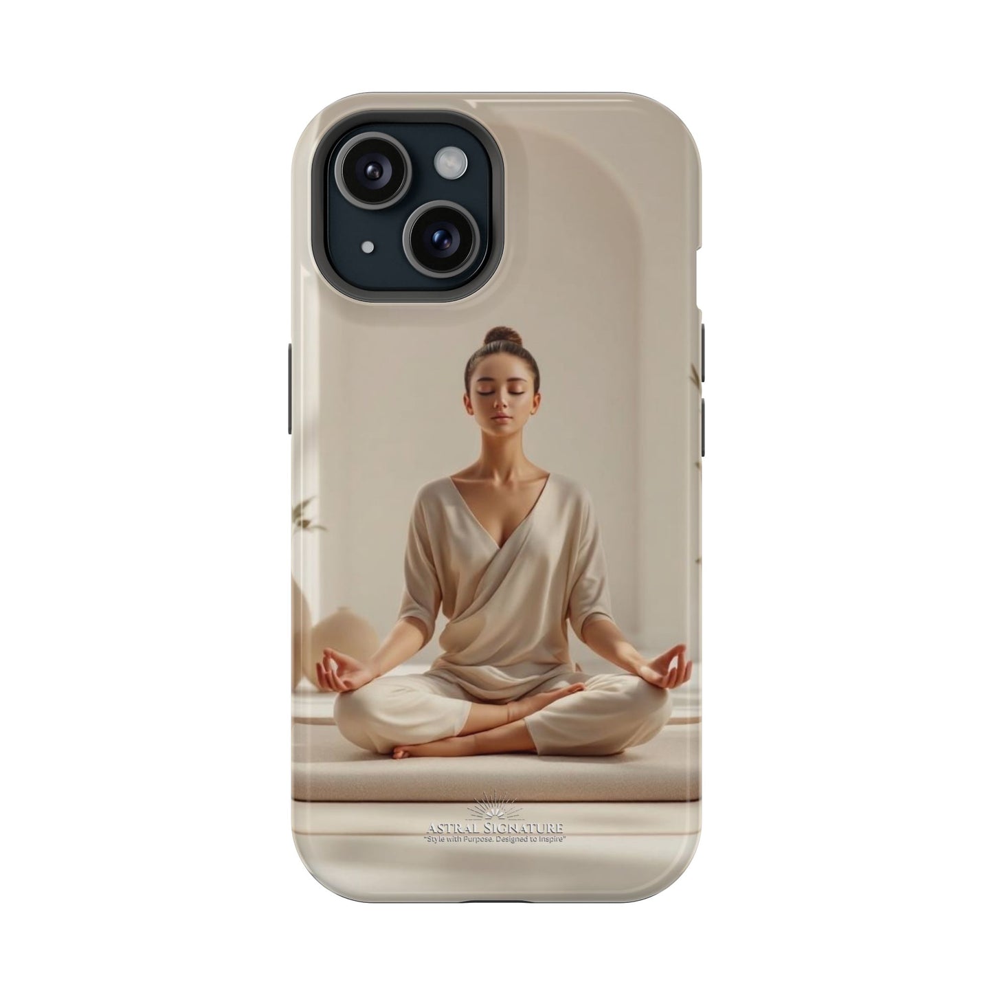 3D Yogi Phone Cases with Symbols and Protection, iPhone Cases with meaning by Astral Signature