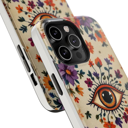 Phone Cases - Eye of God Symbol Impact-Resistant Case by Astral Signature