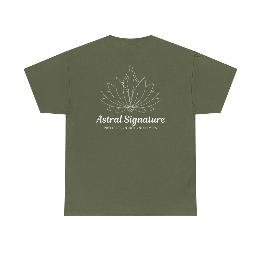 Lotus Flower Astral Signature Unisex Tee