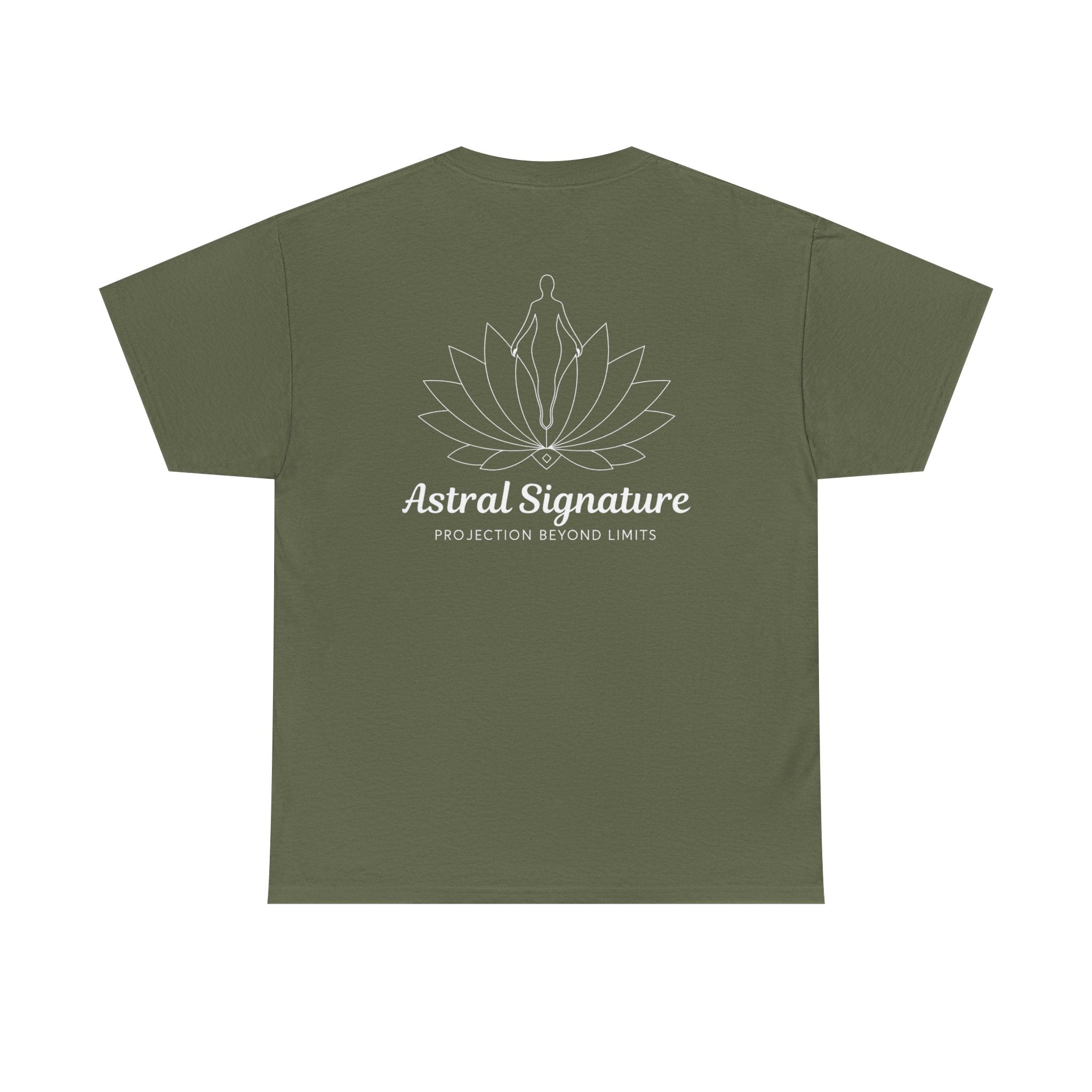 Lotus Flower Astral Signature Unisex Tee