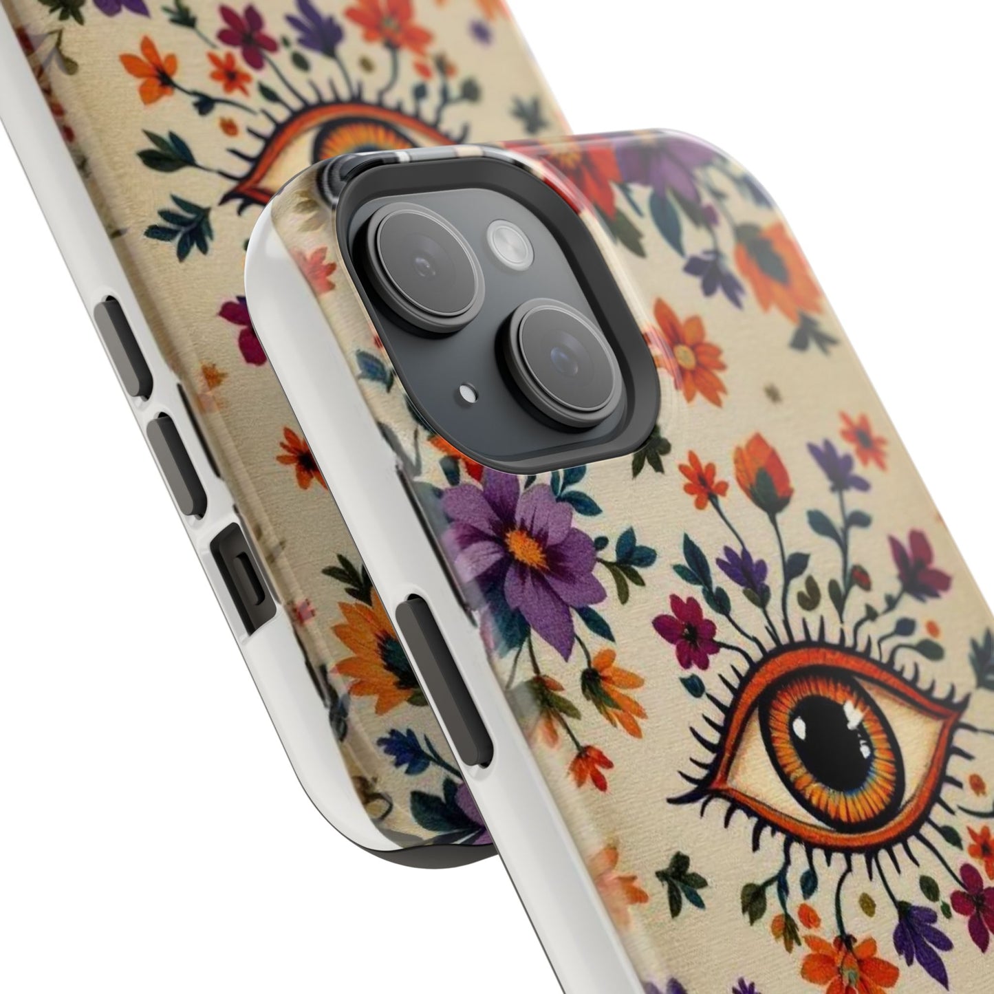 Phone Cases - Eye of God Symbol Impact-Resistant Case by Astral Signature