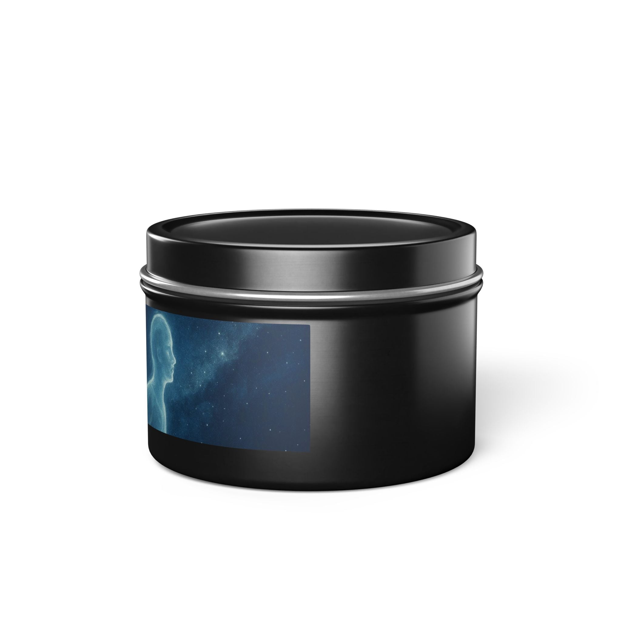 Astral Signature Tin Candles featured in a tranquil reading nook, perfect for enhancing relaxation and mindfulness.