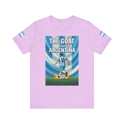 The GOAT from ARGENTINA Team Tee - Casual Fashion T-Shirt, USA World Cup 2026 Limited Edition