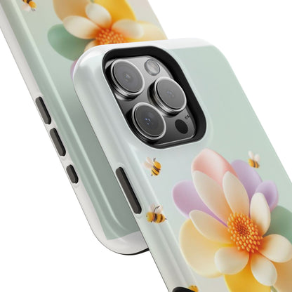 Phone Case Impact-Resistant, Calming 3D Flower Phone Case Impact-Resistant Case for Kids and Adults - Astral Signature