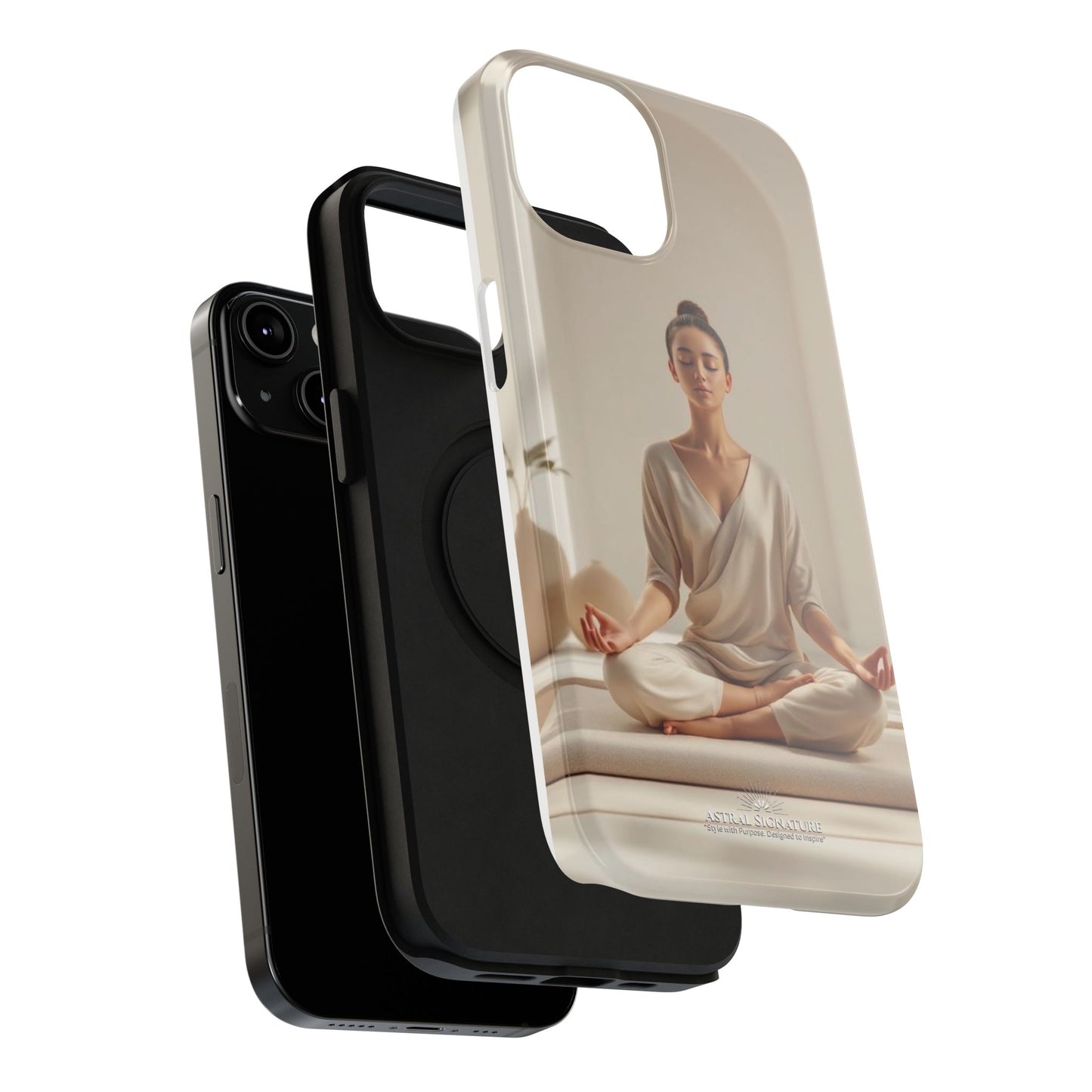3D Yogi Phone Cases with Symbols and Protection, iPhone Cases with meaning by Astral Signature
