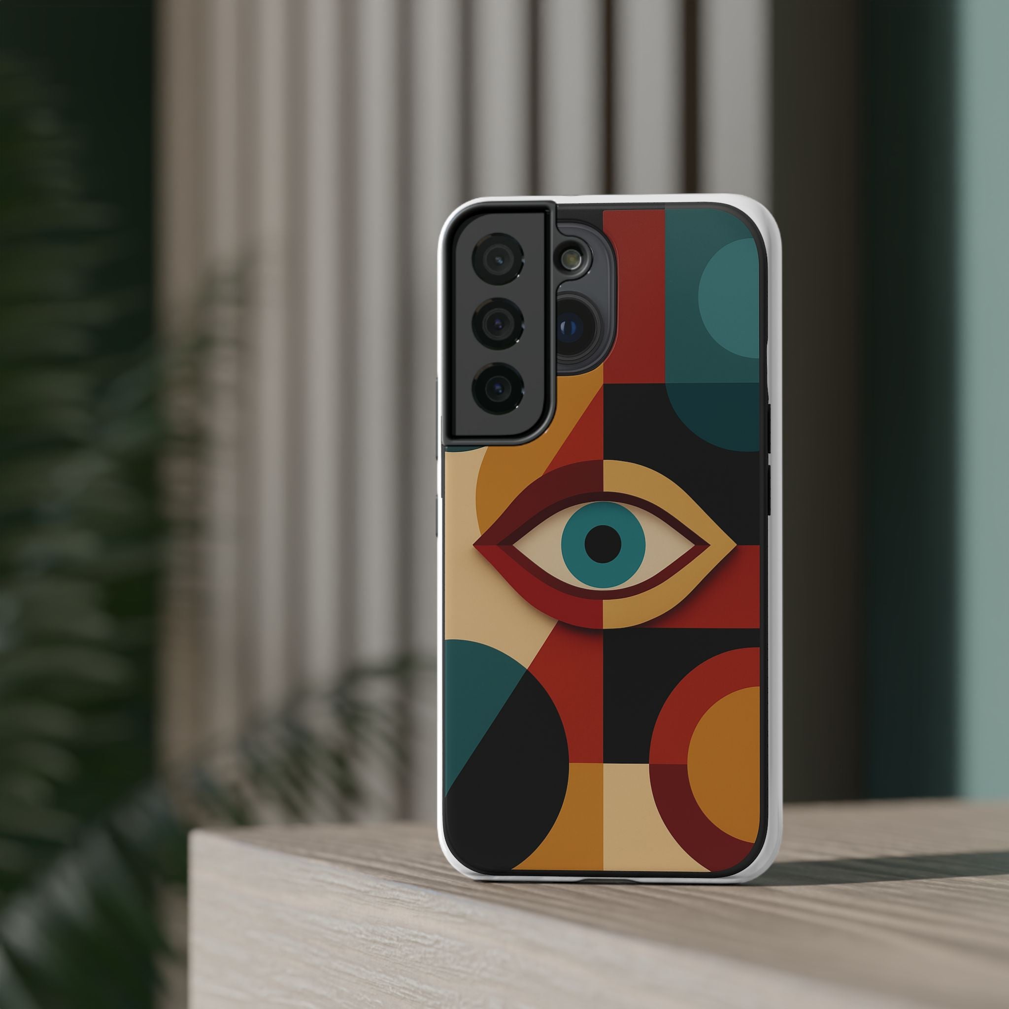 Unique design of an Astral Signature Spiritual Symbol Phone Case emphasizing its cosmic appeal.