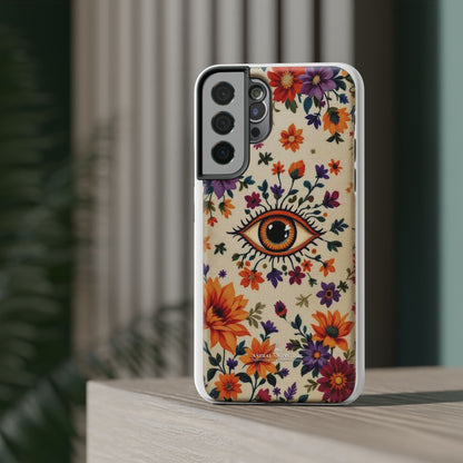 Phone Cases - Eye of God Symbol Impact-Resistant Case by Astral Signature