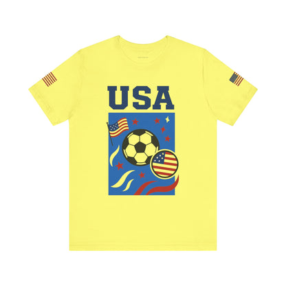 Casual Fashion T-Shirt - GO USA Team Tee, World Cup 2026 Limited Edition