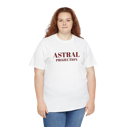 Astral Projection Tee, Spiritual Shirt, Cosmic Vibe Apparel, Unique Graphic T-Shirt, Motivational Clothing, Meditation Tee