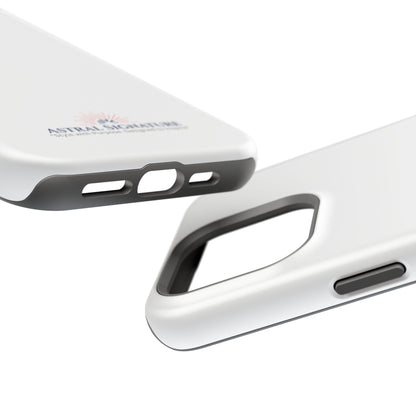 White Phone Case - Impact-Resistant White iPhone & Samsung Galaxy Case by Astral Signature