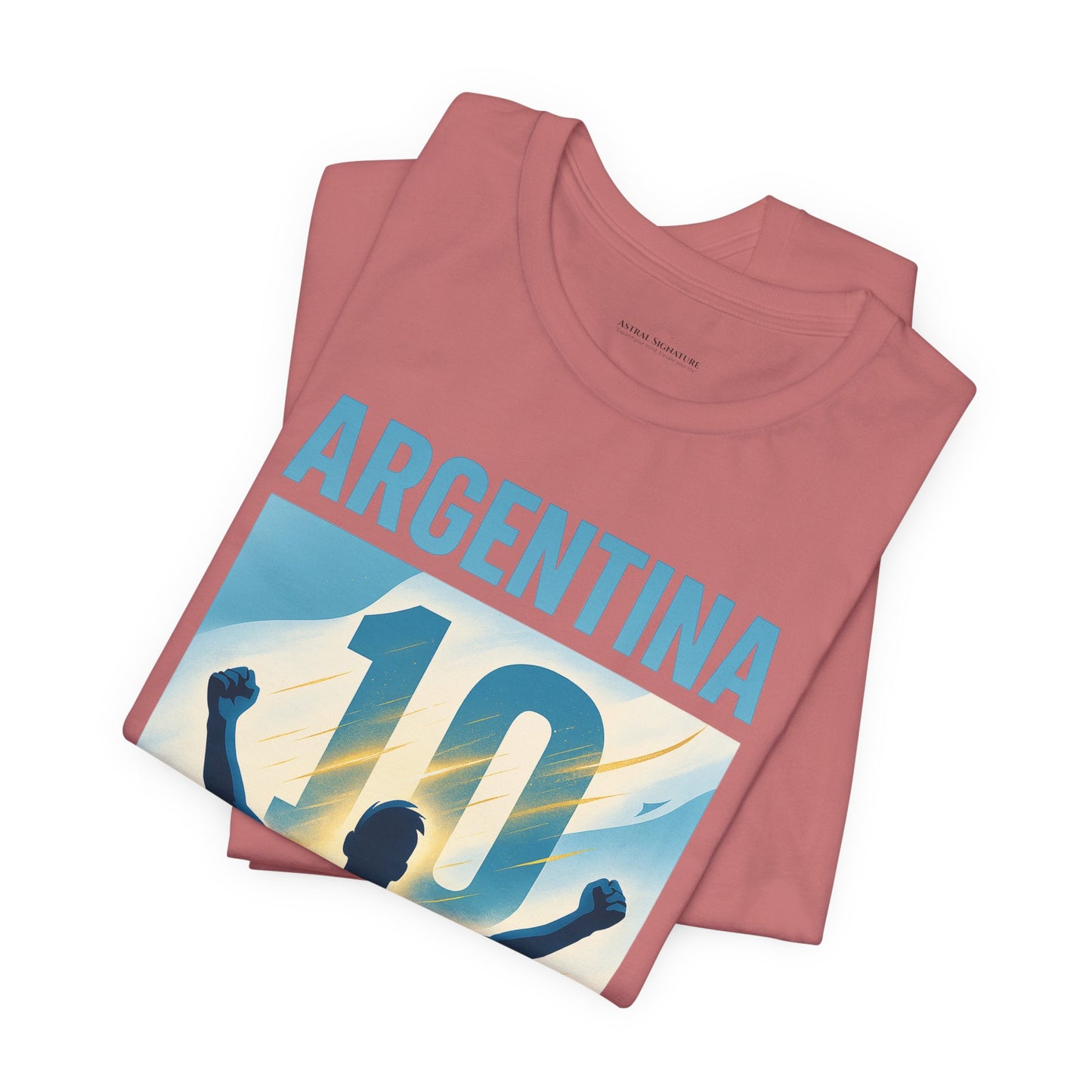 Argentina Legend from Rosario Team Tee - Casual Fashion T-Shirt, USA World Cup 2026 Limited Edition