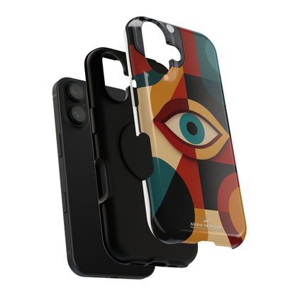 Phone Cases - Astral Eye of God Symbol for Protection by Astral Signature