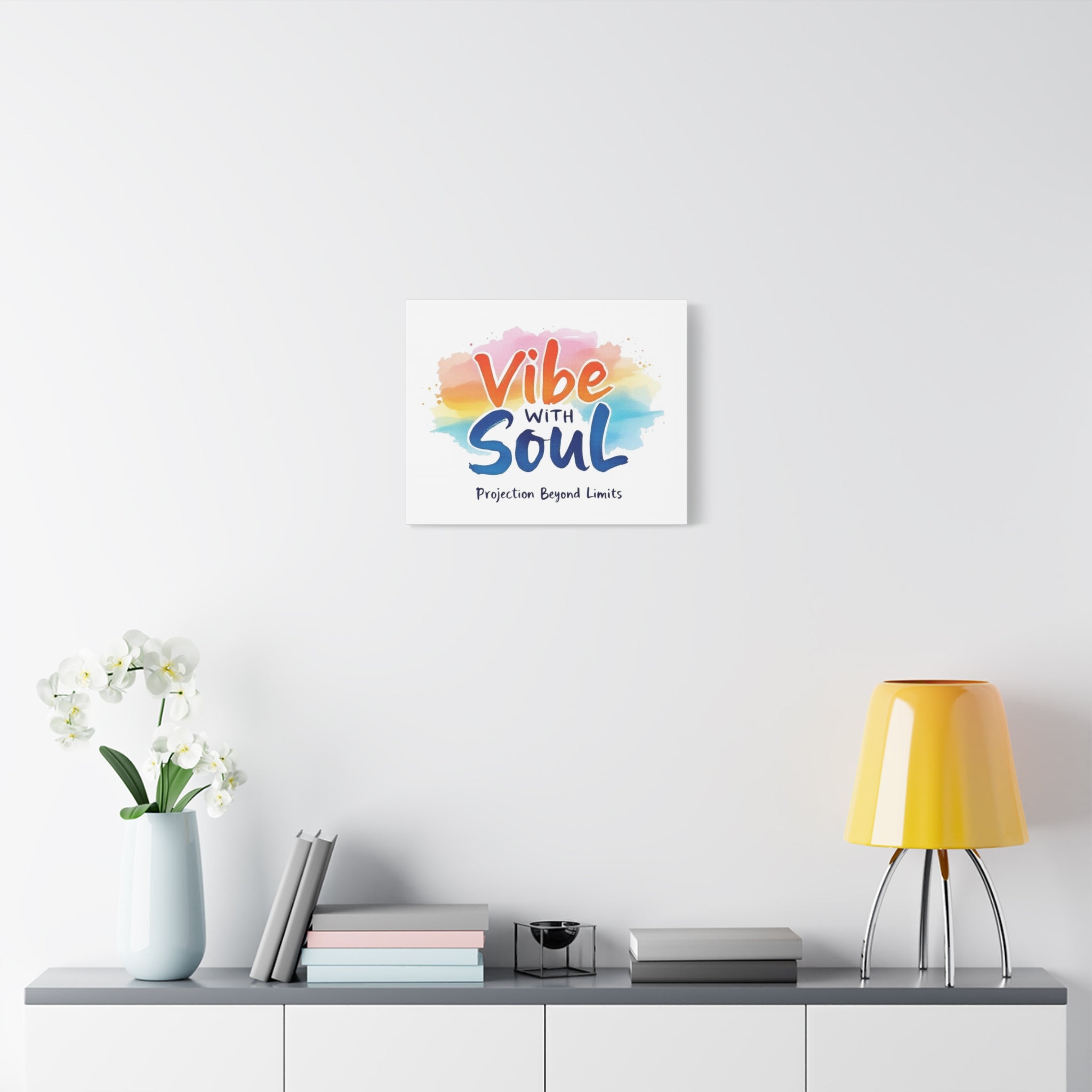 Canvas Art Vibe with Soul - Stylish feature that adds depth to any environment.