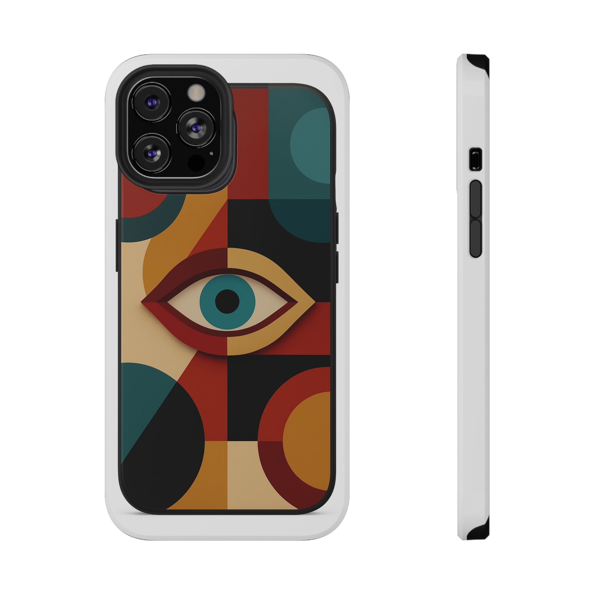 Various color options available in Astral Signature Spiritual Symbol Phone Cases.