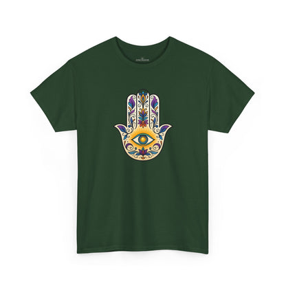 Hamsa Protective Symbol Tee - Astral Signature