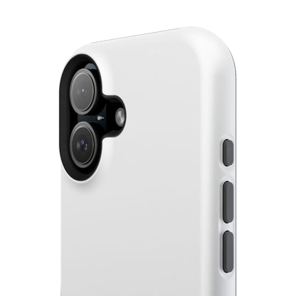 White Phone Case - Impact-Resistant White iPhone & Samsung Galaxy Case by Astral Signature