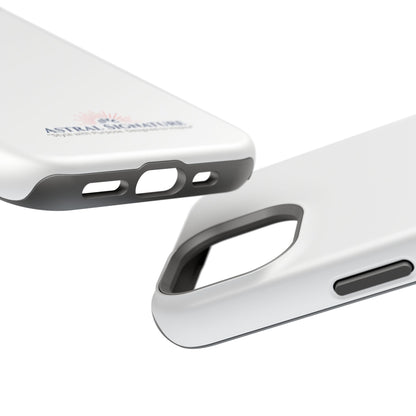 White Phone Case - Impact-Resistant White iPhone & Samsung Galaxy Case by Astral Signature