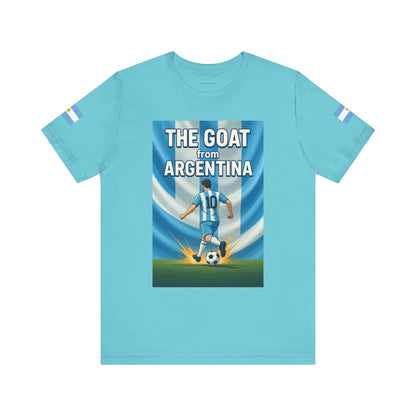 The GOAT from ARGENTINA Team Tee - Casual Fashion T-Shirt, USA World Cup 2026 Limited Edition